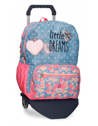 MOCHILA ADAP.42CM.C/CARRO ENSO LITTLE DREAMS